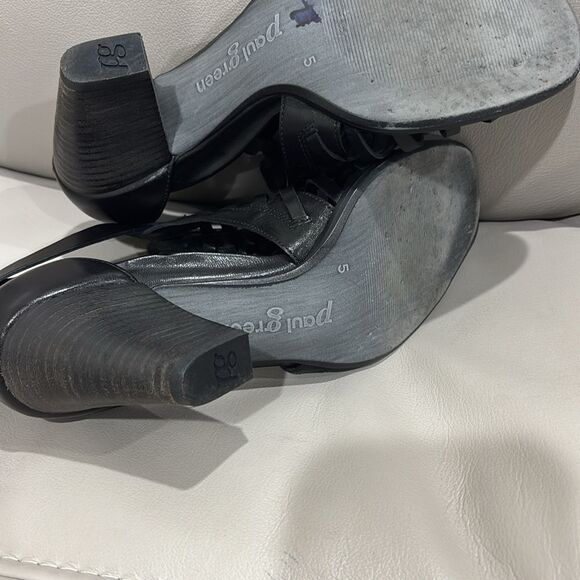 PAUL GREEN. CHRISTY. BLACK LEATHER​​​​ - Picture 4 of 4